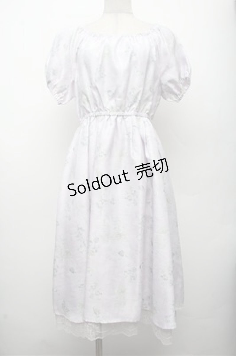 画像1: axes femme POETIQUE / ピクトリアルプリントワンピース  ラベンダー S-26-03-12-035-AX-OP-AS-ZS (1)