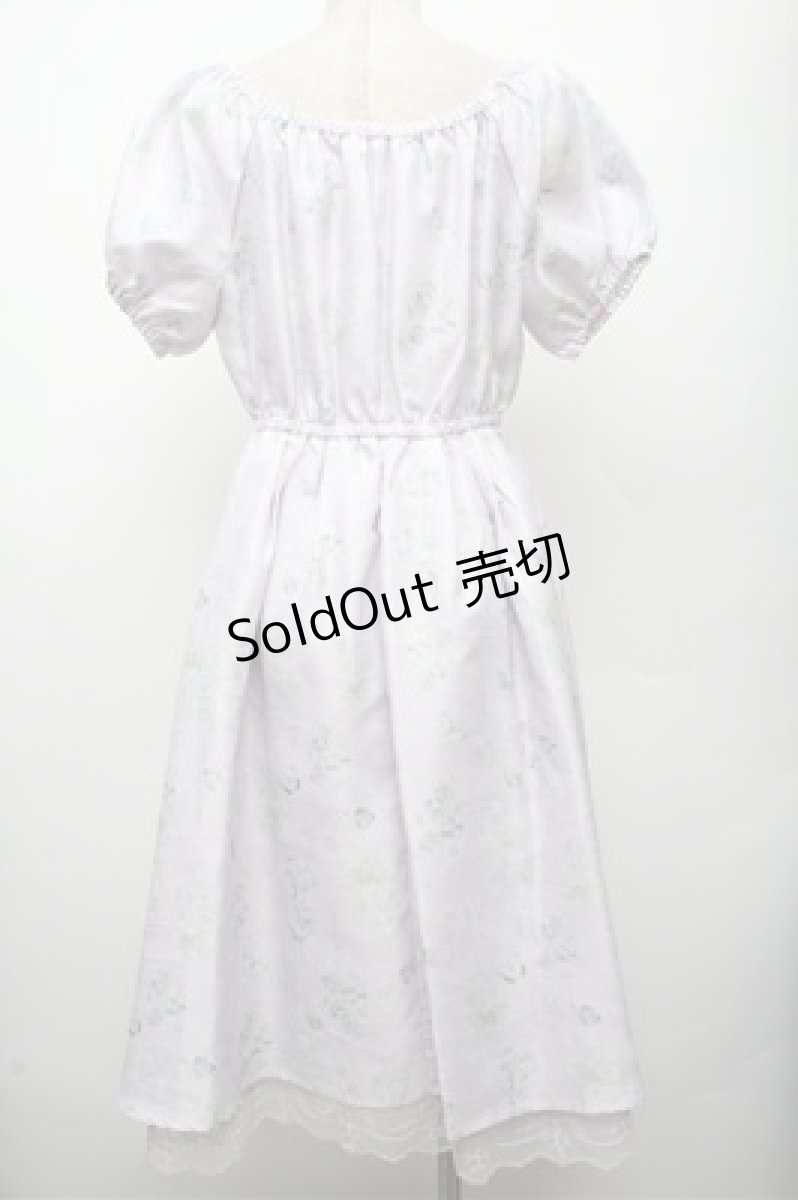 画像2: axes femme POETIQUE / ピクトリアルプリントワンピース  ラベンダー S-26-03-12-035-AX-OP-AS-ZS (2)