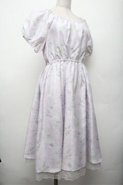 画像3: axes femme POETIQUE / ピクトリアルプリントワンピース  ラベンダー S-26-03-12-035-AX-OP-AS-ZS