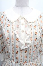 画像3: axes femme kawaii / プチローズ柄ワンピース  オフ S-26-03-12-037-AX-OP-AS-ZS (3)