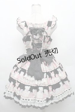 画像2: Angelic Pretty / Fancy Box肩フリルジャンパースカート  黒 S-26-03-12-042-AP-SK-HR-ZS