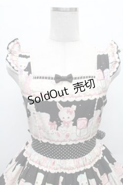 画像3: Angelic Pretty / Fancy Box肩フリルジャンパースカート  黒 S-26-03-12-042-AP-SK-HR-ZS