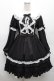画像1: Angelic Pretty / Romantic Poemワンピース（2022年）  黒ｘ白 S-26-03-12-043-AP-OP-AS-ZS (1)