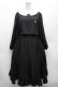 画像1: m petit by misako / サンリオキャラクターズコラボ クロミワッペン付きワンピース  黒 S-26-03-12-045-LO-OP-AS-ZS (1)