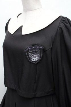 画像3: m petit by misako / サンリオキャラクターズコラボ クロミワッペン付きワンピース  黒 S-26-03-12-045-LO-OP-AS-ZS
