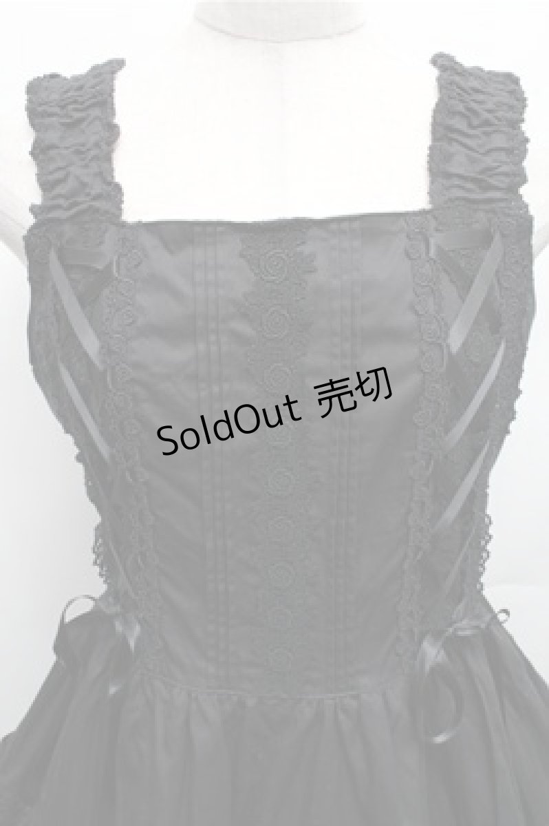 画像3: BABY,THE STARS SHINE BRIGHT / ミルフィーユジャンパースカート（2022年）  黒 S-26-03-12-050-BA-OP-AS-ZS (3)