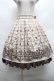 画像1: axes femme / リボン付パネル刺繍スカート  オフ S-26-03-12-052-AX-SK-AS-ZS (1)