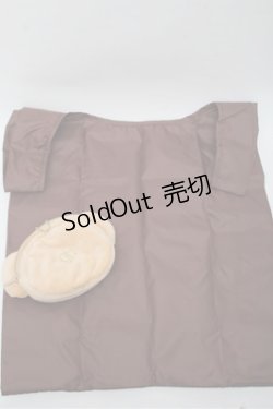 画像2: BABY,THE STARS SHINE BRIGHT / くまくみゃちゃんのエコバッグ付きポーチ  ブラウン S-26-03-12-001-BA-ZA-HR-ZS