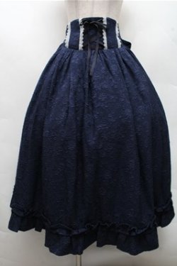 画像1: axes femme kawaii / メアリースカート  紺 S-26-03-12-061-AX-SK-AS-ZS