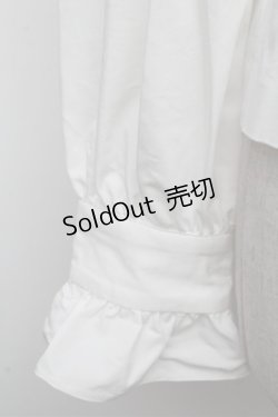 画像5: Sheglit / Beatrixケープブラウス  白 S-26-03-12-009-EL-BL-AS-ZS