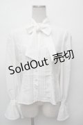 ATELIER BOZ / スタンドカラーブラウス  白 S-26-03-12-013-EL-BL-AS-ZS