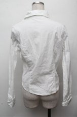 画像2: GRAMM / 胸元ビーズデザインブラウス  白 S-26-03-12-015-HN-TS-HR-ZS (2)