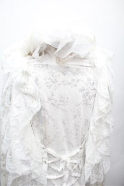 画像5: VII / プリントフード付きカーディガン  白 S-26-03-12-017-HN-TO-HR-ZS