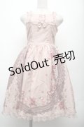 Innocent World / ラウレッタローズショートジャンパースカート M ピンク S-26-03-12-028-IW-OP-HR-ZS
