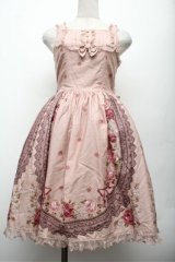 Innocent World / ラウレッタローズショートジャンパースカート M ピンク S-26-03-12-028-IW-OP-HR-ZS