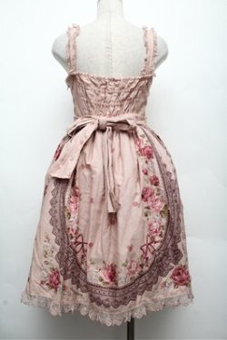 画像2: Innocent World / ラウレッタローズショートジャンパースカート M ピンク S-26-03-12-028-IW-OP-HR-ZS