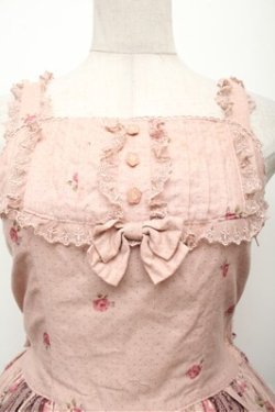 画像4: Innocent World / ラウレッタローズショートジャンパースカート M ピンク S-26-03-12-028-IW-OP-HR-ZS