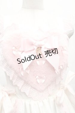 画像5: BABY,THE STARS SHINE BRIGHT / Cherie de Neigeジャンパースカート  白×ピンク S-26-03-14-029-BA-OP-TE-ZS