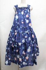 画像1: PINK HOUSE / シーシェルプリントキャミワンピース  紺 S-26-03-14-030-LO-OP-AS-ZS (1)