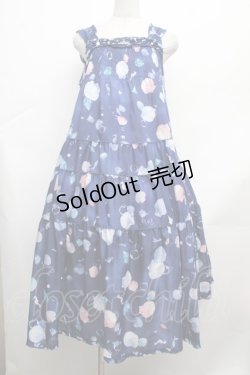 画像1: PINK HOUSE / シーシェルプリントキャミワンピース  紺 S-26-03-14-030-LO-OP-AS-ZS