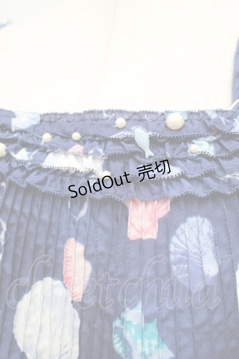 画像4: PINK HOUSE / シーシェルプリントキャミワンピース  紺 S-26-03-14-030-LO-OP-AS-ZS (4)