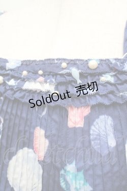 画像4: PINK HOUSE / シーシェルプリントキャミワンピース  紺 S-26-03-14-030-LO-OP-AS-ZS