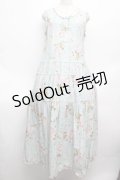 PINK HOUSE / あじさい柄ワンピース  ミント S-26-03-14-033-LO-OP-AS-ZS