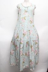 画像1: PINK HOUSE / あじさい柄ワンピース  ミント S-26-03-14-033-LO-OP-AS-ZS (1)