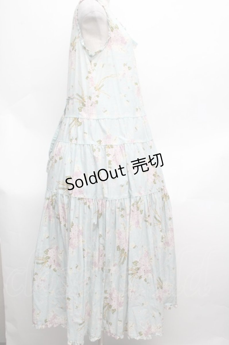 画像3: PINK HOUSE / あじさい柄ワンピース  ミント S-26-03-14-033-LO-OP-AS-ZS (3)