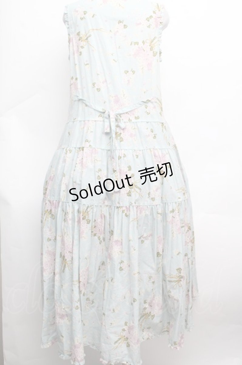 画像4: PINK HOUSE / あじさい柄ワンピース  ミント S-26-03-14-033-LO-OP-AS-ZS (4)
