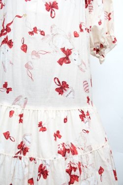 画像2: PINK HOUSE / ツインラビットワンピース  オフ S-26-03-14-038-LO-OP-AS-ZS