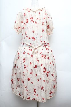 画像6: PINK HOUSE / ツインラビットワンピース  オフ S-26-03-14-038-LO-OP-AS-ZS