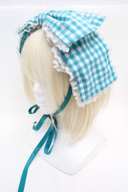 画像2: metamorphose / Sugarリボンヘッドドレス  ミントブルー S-26-03-14-005-ME-AC-AS-ZS