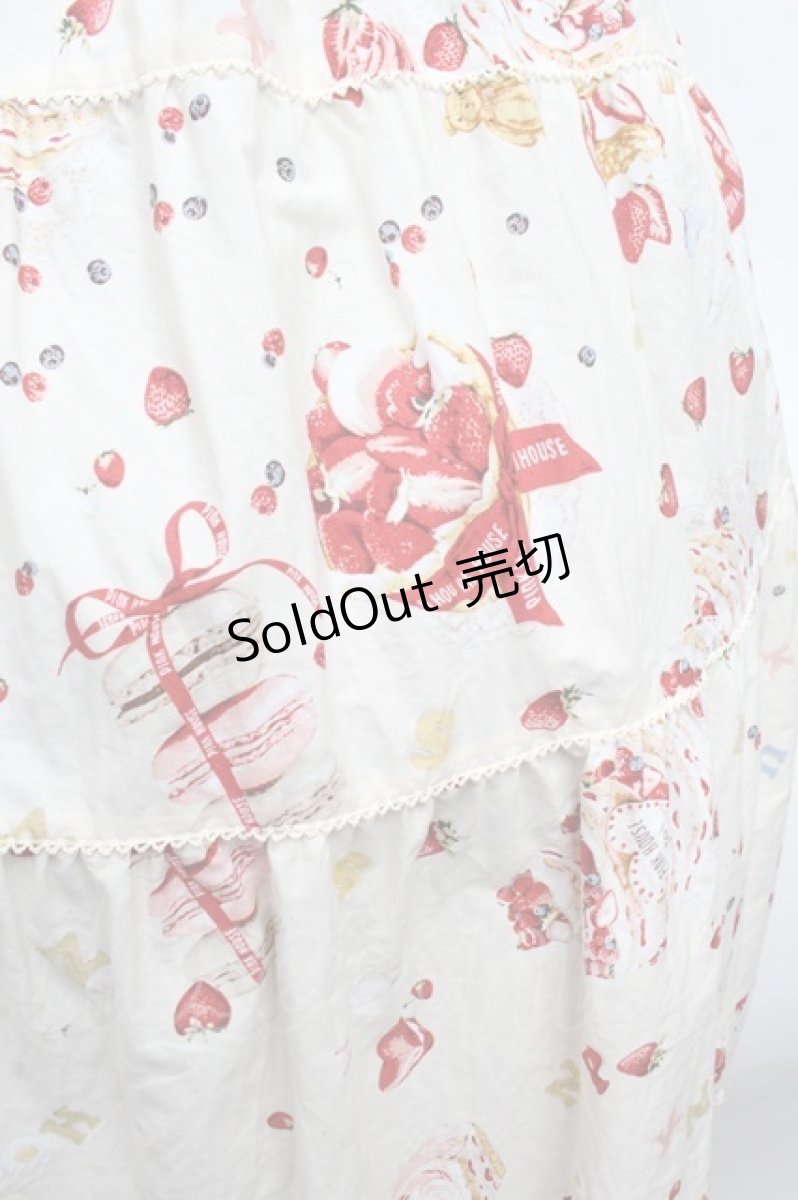 画像5: PINK HOUSE / アニバーサリーケーキミディ丈ワンピース  オフ S-26-03-14-039-LO-OP-AS-ZS (5)