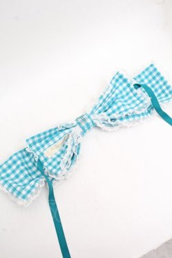 画像3: metamorphose / Sugarリボンヘッドドレス  ミントブルー S-26-03-14-005-ME-AC-AS-ZS