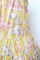画像2: PINK HOUSE / 庭園散歩ワンピース  イエロー S-26-03-14-042-LO-OP-AS-ZS (2)