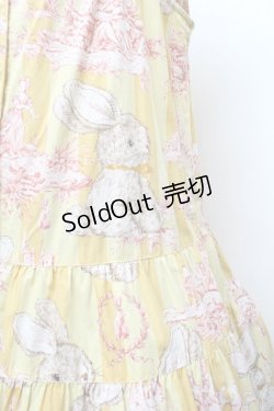 画像2: PINK HOUSE / 庭園散歩ワンピース  イエロー S-26-03-14-042-LO-OP-AS-ZS
