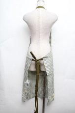 画像4: PINK HOUSE / パッチ付きギンガムエプロン  グリーン S-26-03-14-044-LO-OP-AS-ZS (4)