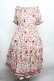 画像5: PINK HOUSE / キャットチェリードロップ柄ミディワンピース  オフ S-26-03-14-046-LO-OP-AS-ZS (5)