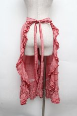 画像3: PINK HOUSE / ギンガムチェックエプロン  赤ｘ白 S-26-03-14-047-LO-SK-AS-ZS (3)