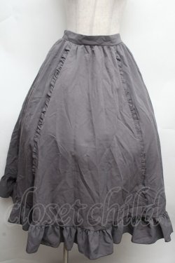 画像1: Cherirulu Chocola / MYフリルスカート+エプロン M グレー S-26-03-14-048-GO-SK-AS-ZS