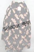 PINK HOUSE / プリントティアードスカート  黒 S-26-03-14-049-LO-SK-AS-ZS