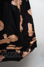 画像4: PINK HOUSE / プリントティアードスカート  黒 S-26-03-14-049-LO-SK-AS-ZS (4)