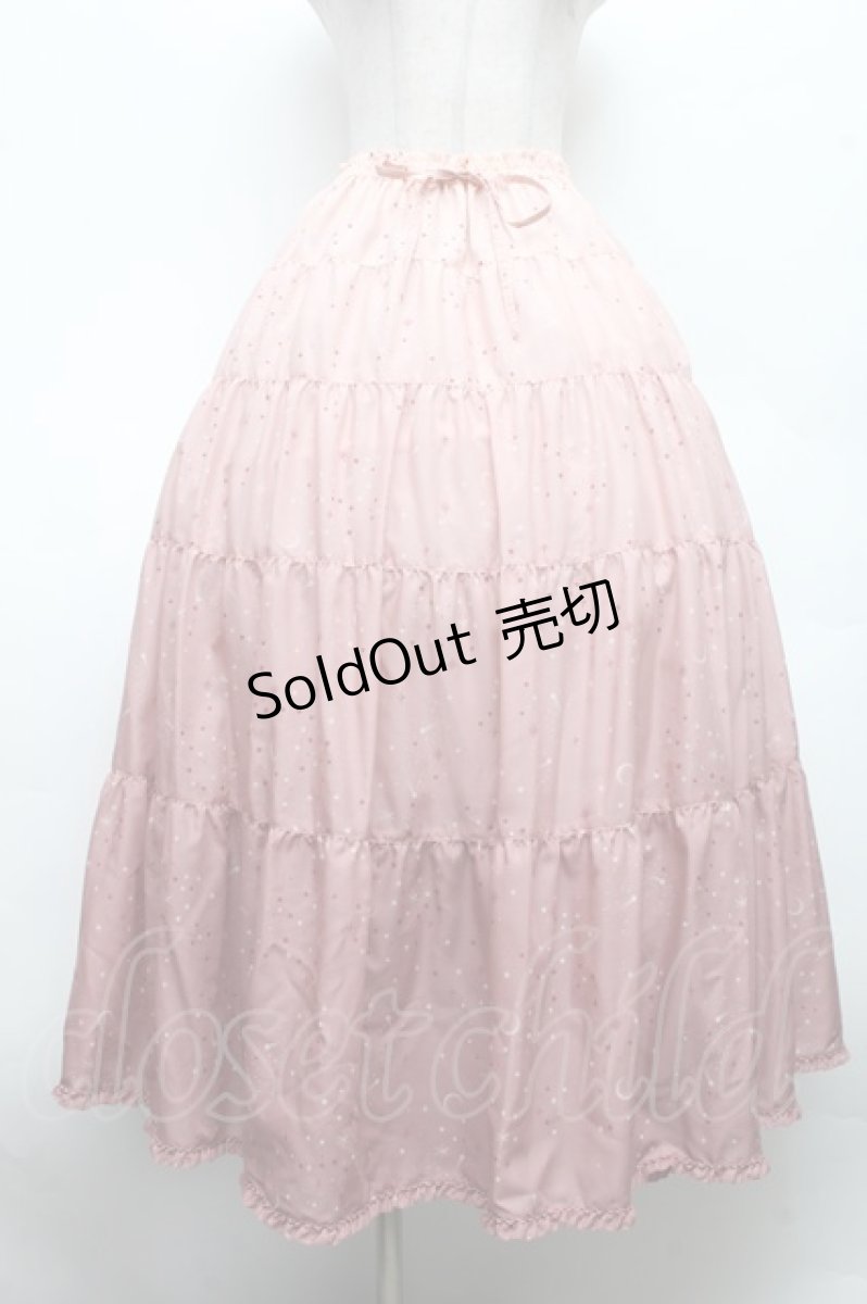 画像1: PINK HOUSE / Starry Sky プリントスカート  ピンク S-26-03-14-050-LO-SK-AS-ZS (1)