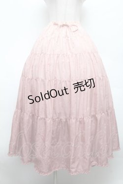 画像1: PINK HOUSE / Starry Sky プリントスカート  ピンク S-26-03-14-050-LO-SK-AS-ZS