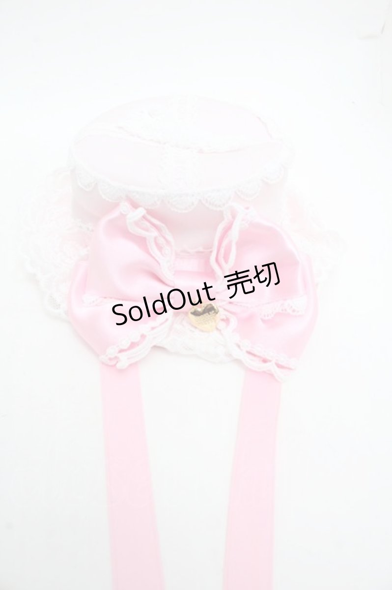 画像4: Angelic Pretty / ドレスアップRibbonミニハット  ピンク S-26-03-14-006-AP-AC-AS-ZS (4)