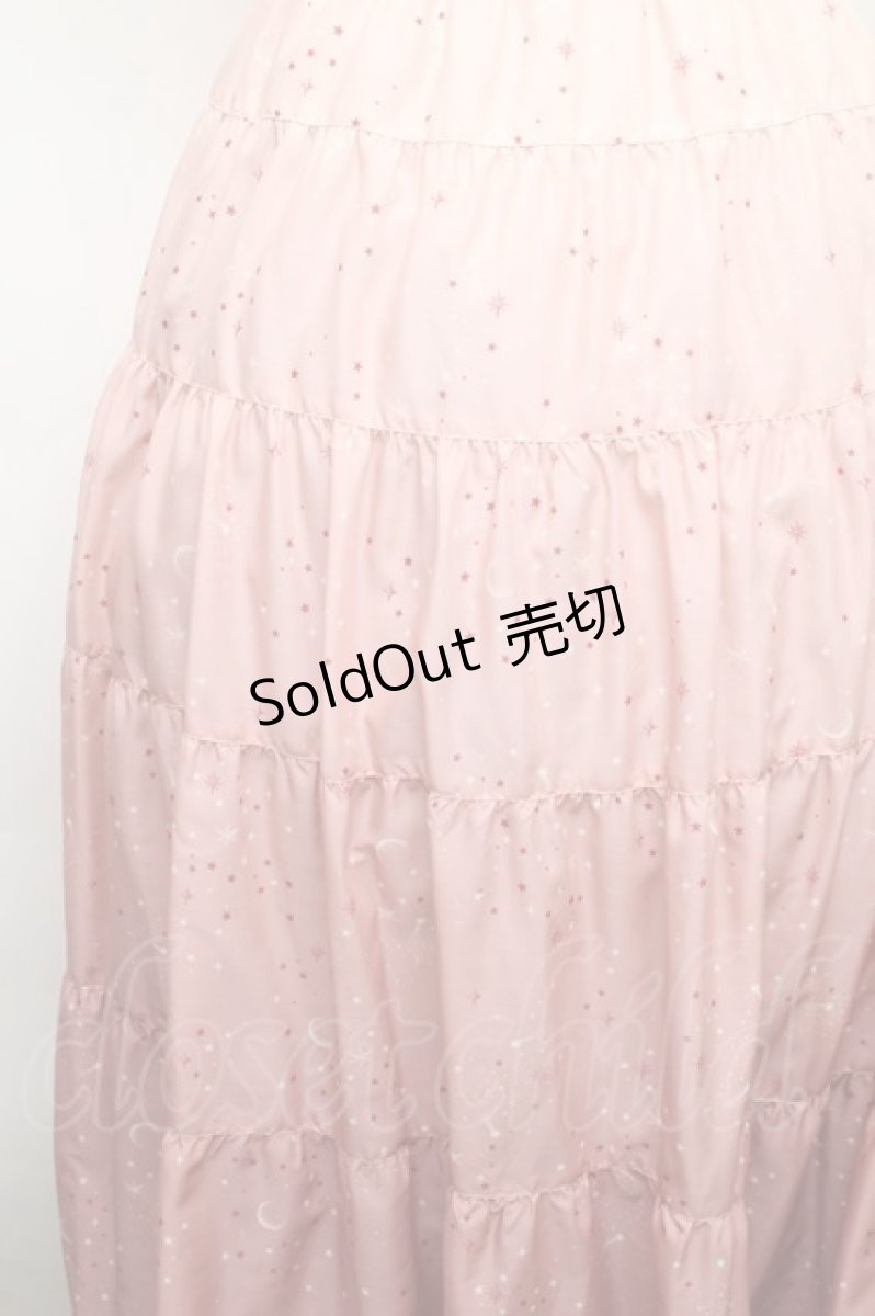 画像3: PINK HOUSE / Starry Sky プリントスカート  ピンク S-26-03-14-050-LO-SK-AS-ZS (3)