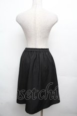 画像2: axes femme POETIQUE / レースアップデザインスカート  黒 S-26-03-14-052-AX-SK-AS-ZS (2)