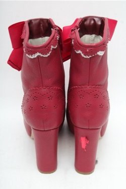 画像3: LIZ LISA / レースアップブーツ  ボルドー S-26-03-14-1008-LO-SH-HR-ZS