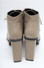 画像3: EATME / スクエアレースアップブーツ S ベージュ S-26-03-14-1009-LO-SH-AS-ZS (3)